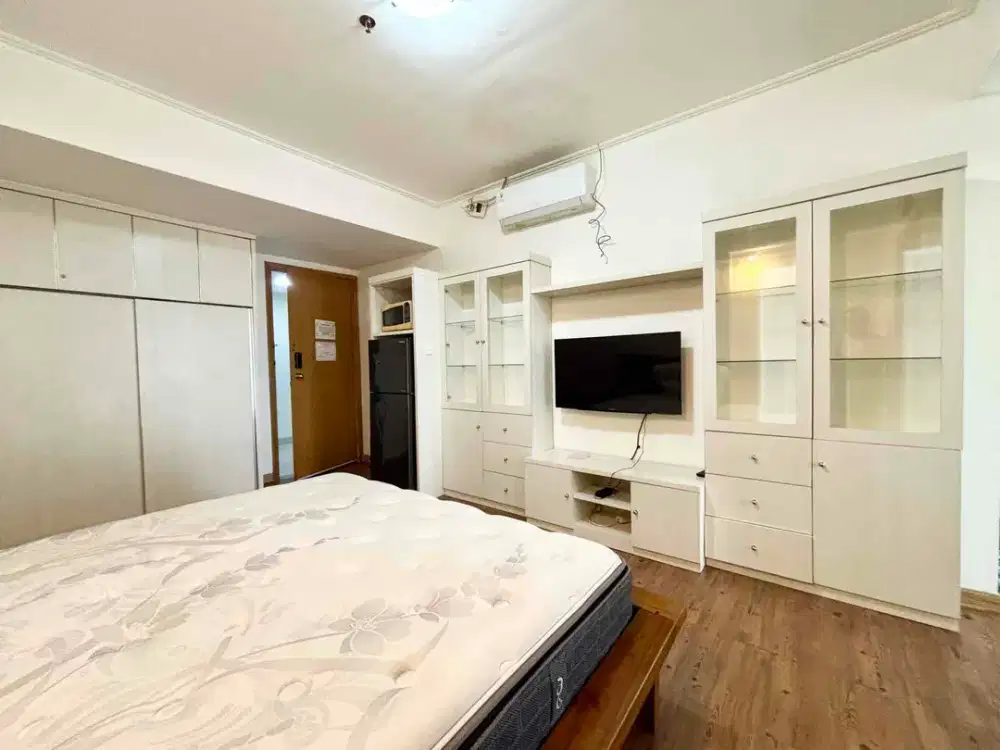 Dijual Apartemen The Mansion Bougenville Fontana 1BR 51m² Full Furnished View Golf & City Lantai 32 Siap Huni Investasi Pasti