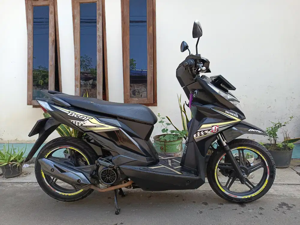 Beat eco cbs 2018 lengkap bagus pajak panjang