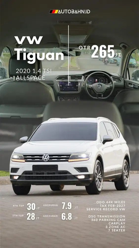 VW Tiguan Allspace 1.4 TSI 2020