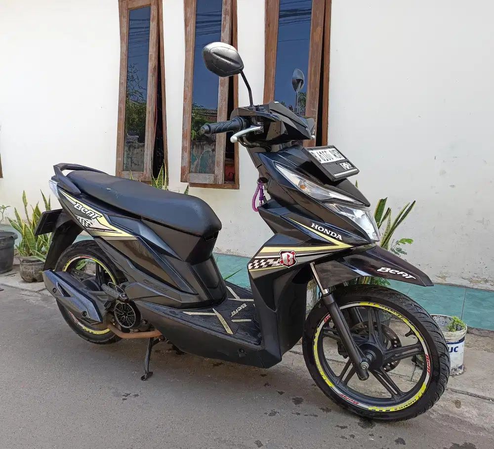 Honda Beat eco 2018 bagus lengkap pajak hidup