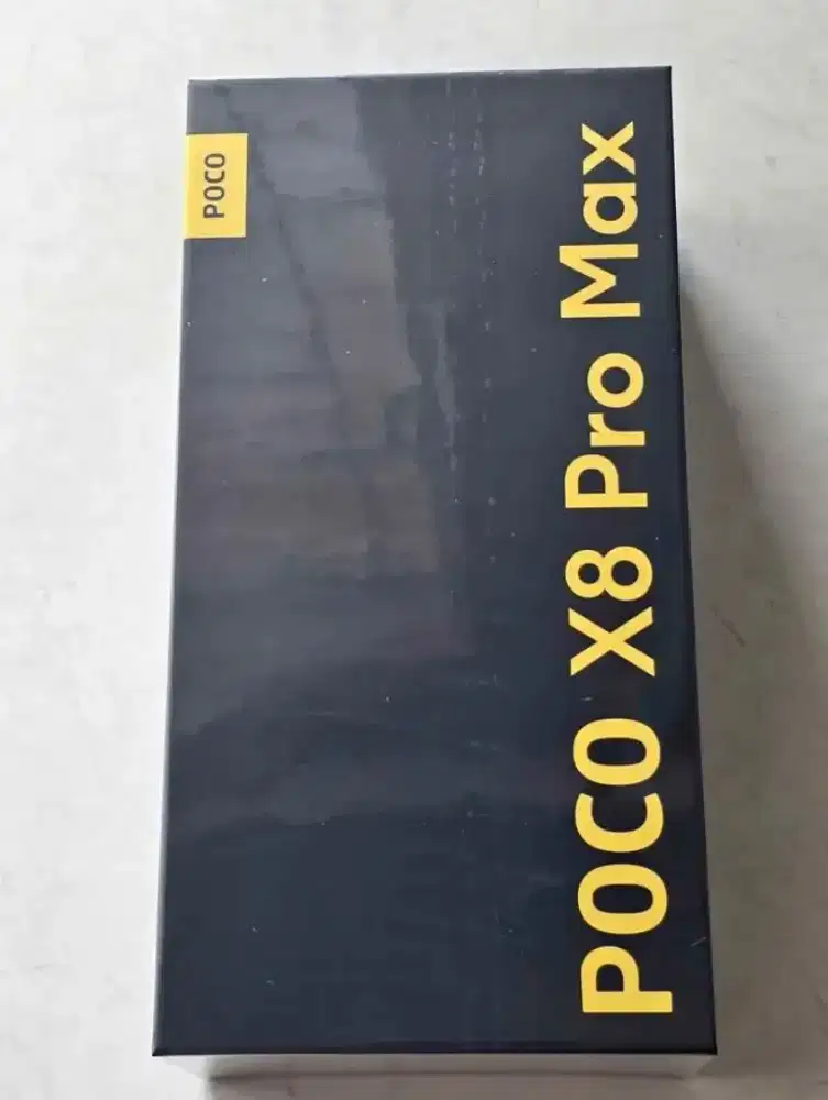 Poco X8 Pro Max 12/512 Putih BNIB Baru Segel Varian tertinggi
