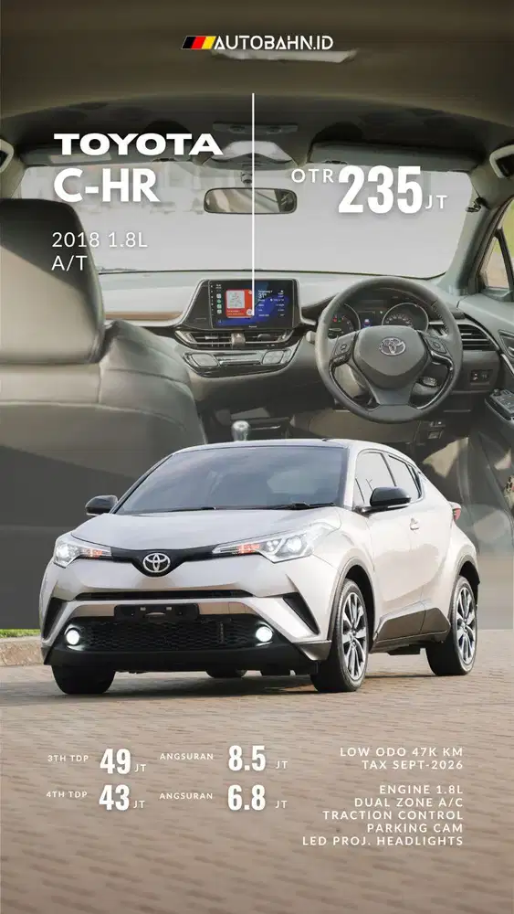 Toyota C-HR 1.8L AT 2018