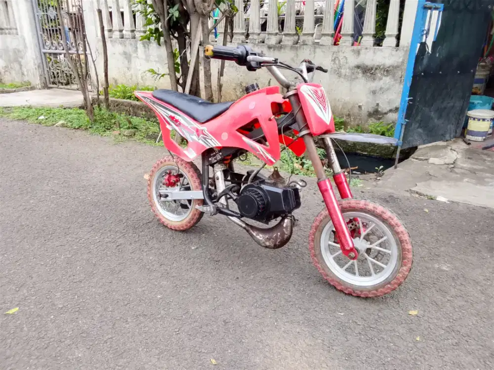 Motor bekas murah motor mini trail 50cc 2tak