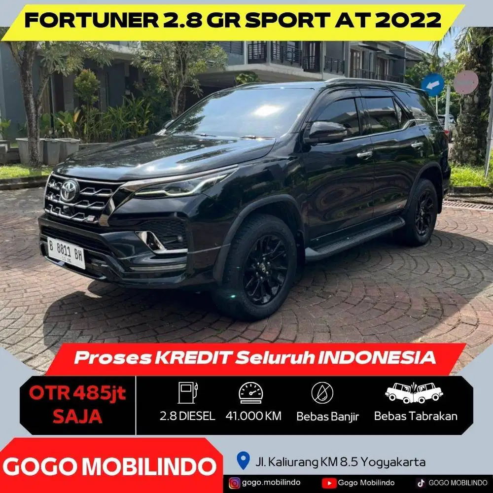 Toyota Fortuner VRZ GR Sport Matic 2022 ISTIMEWA DP Minim Triton