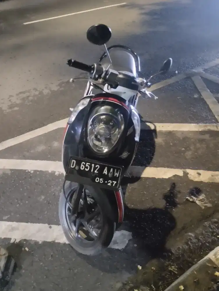 Scoopy 2017 kodya taat pjk kunci remote ready siap pakai cicaheum