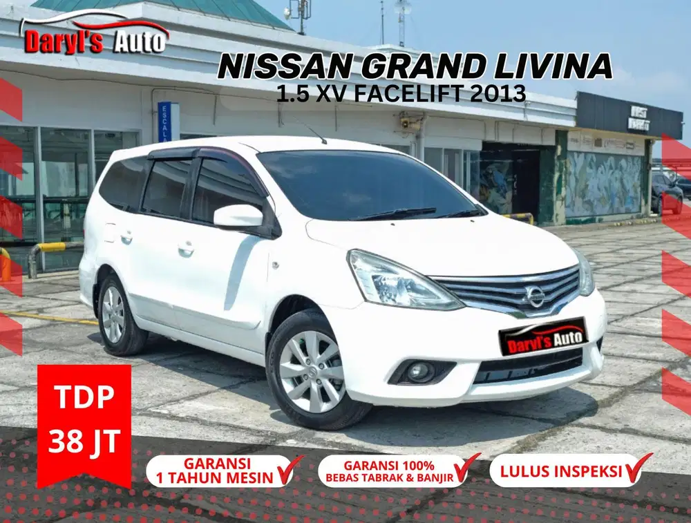 2013 Nissan GRAND LIVINA 1.5 XV FACELIFT A/T Tdp 38jt