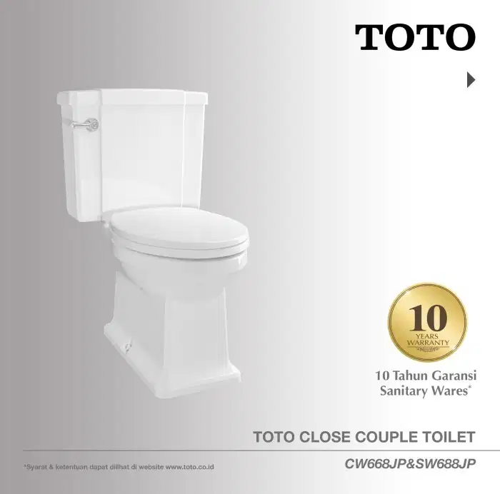 Toto CW 668 PJ Toilet Baru
