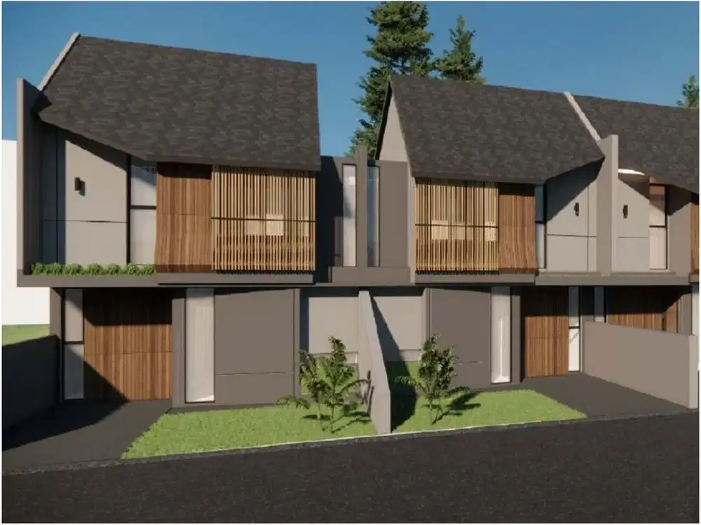 Rumah Dijual Jogja di Jl. Kaliurang Km.12 Gaya Tropis