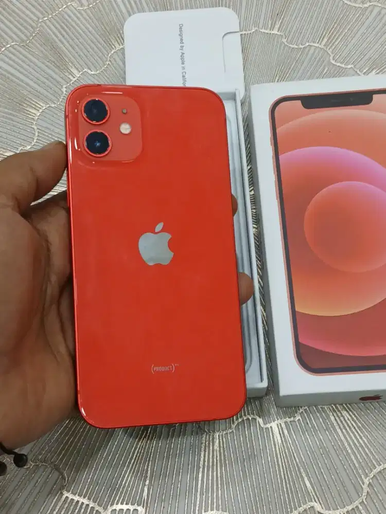 Iphone 12 128gb Fullset inter all op, Hb 85%