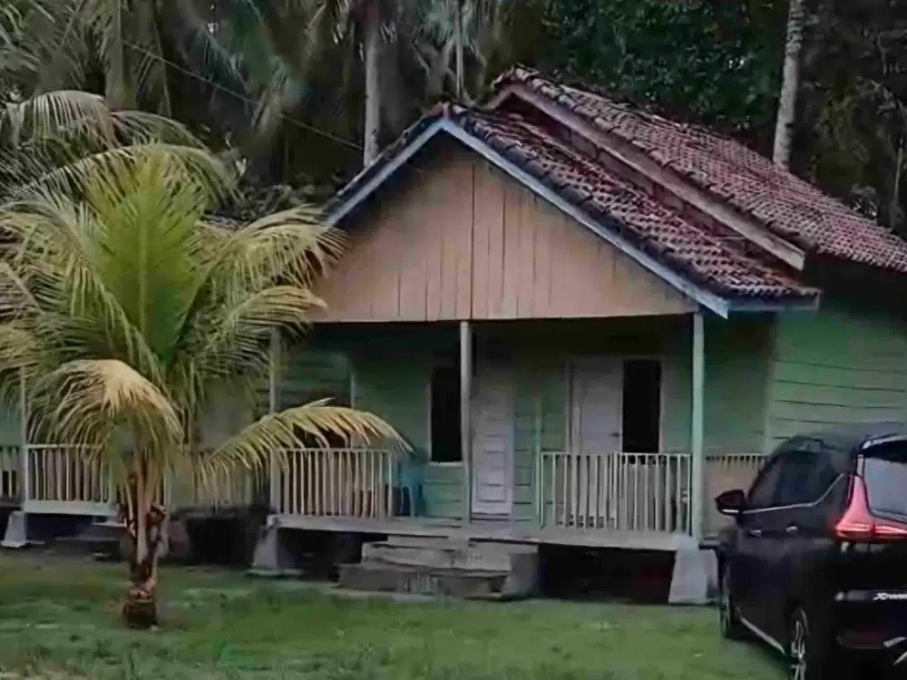 vila dekat pantai di krui pesisir barat