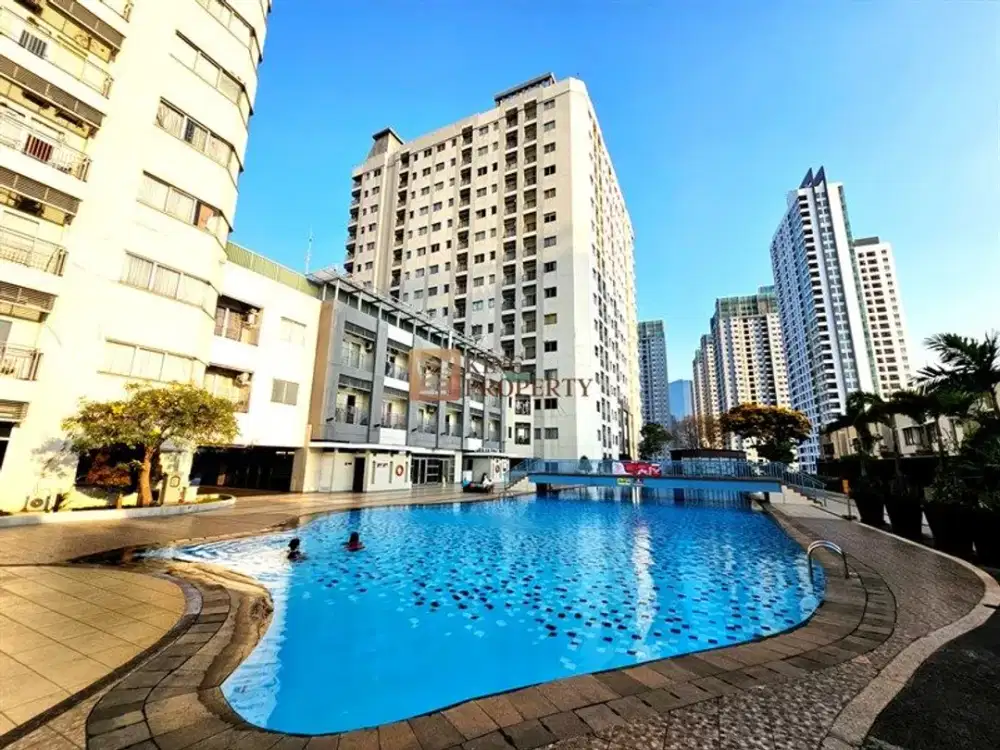 Dijual 1Br Apartemen Cosmo Mansion Thamrin City Furnished Rapi Dekat MRT Bundaran Hi & Mall Grand Indonesia Jakarta Pusat