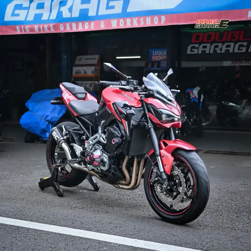 KAWASAKI Z900 TAHUN 2018 MERAH CANDY LANGKA
