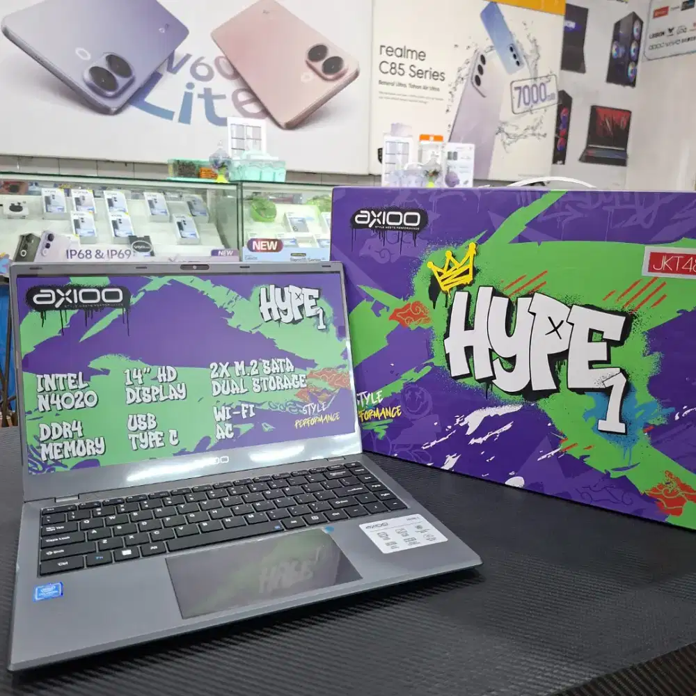 PROMO LAPTOPNYA MURAH AXIOO HYPE 1. COCOK UNTUK PELAJAR CICILAN 400K