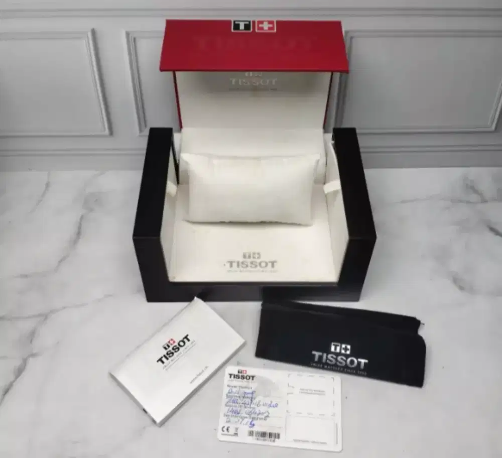Box jam tangan original tissot hanya box