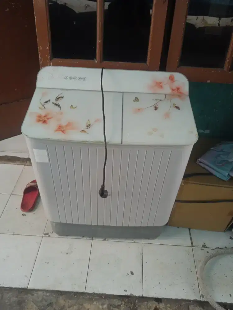 mesin cuci 2 tabung