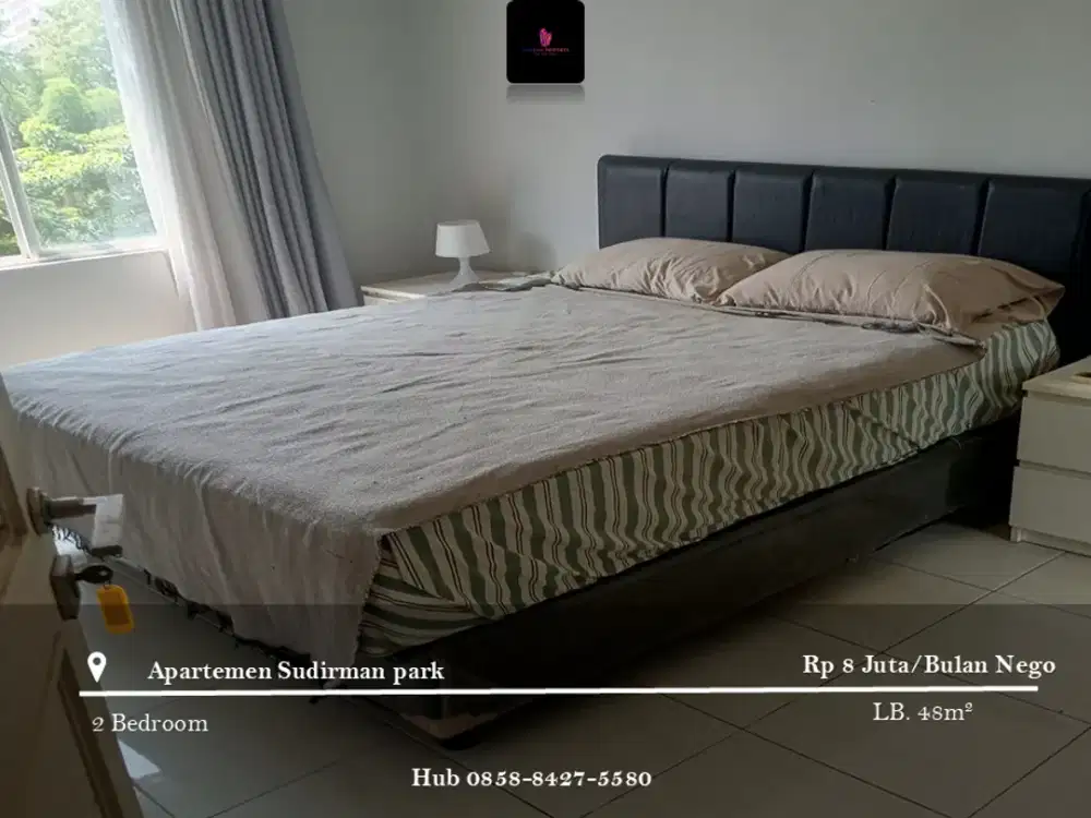 Disewakan Apartement Sudirman Park 2BR Full Furnished Tower B
