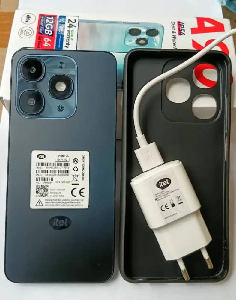 Itel A90 Ram 4+8/64 Baru 2 Bulan (Garansi resminya 2 tahun)