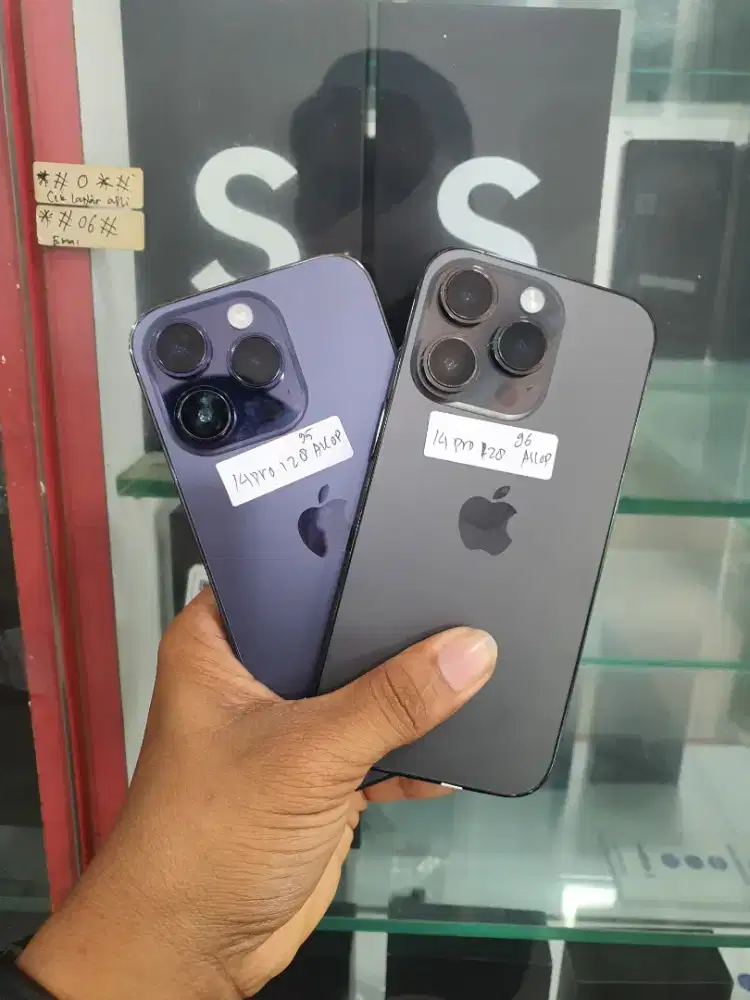 Ip 14 pro all operator 128 full set barang supeer bh 95/94