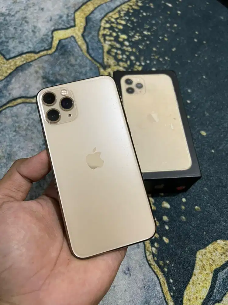 Iphone 11 pro 256 beacukai gold