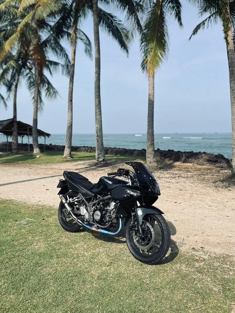 Ninja rr new 2013 lengkap hidup plat A serang