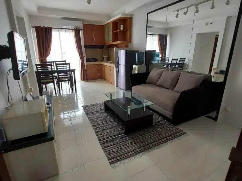 3BR Furnished Apartemen Mediterania Garden Residences 2 - Mall Central Park