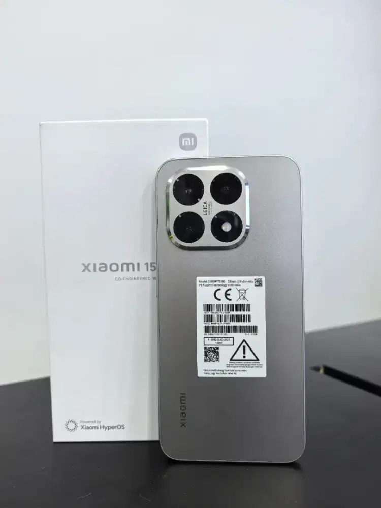 Xiomi 15T 12/512 GB fulset lengkap