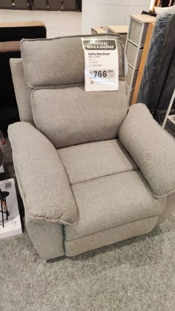 Jual sofa recliner 1 seater