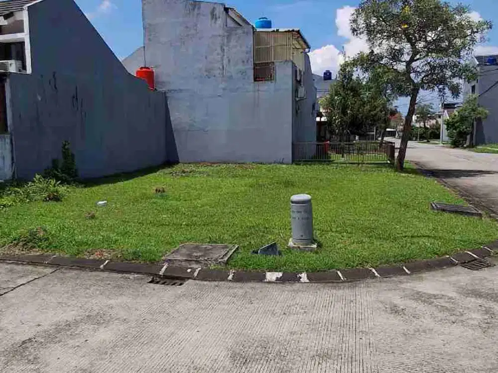 dijual kavling murah di jalan utama villagio citra raya