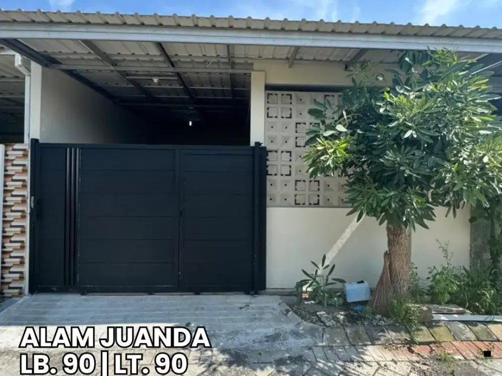 Rumah Siap Huni di Alam Juanda Kawasan Nyaman Sedati