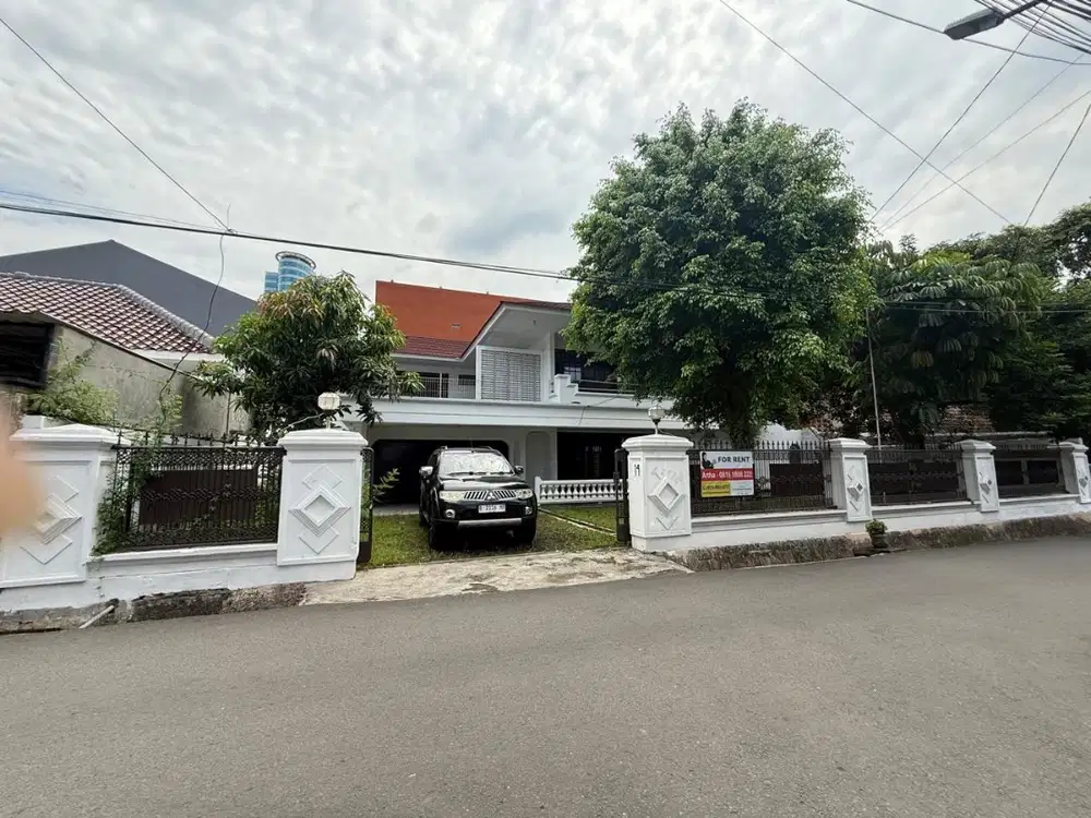 Disewakan Rumah Tinggal Jalan Mampang Prapatan II No. 14 Jaksel 2lt