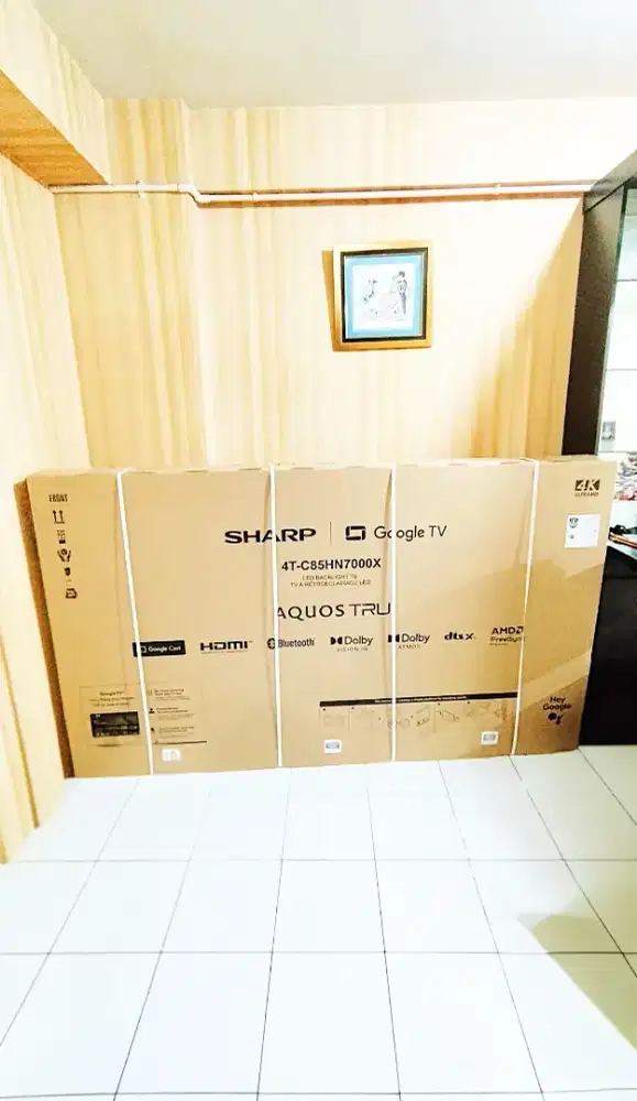 SHARP 85INCH 4T CH85HN7000X AQUOS 4K QLED 144HZ PANEL