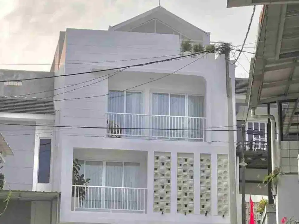 rumah cluster 3lantai view kota bandung di cikadut cicaheum bandung