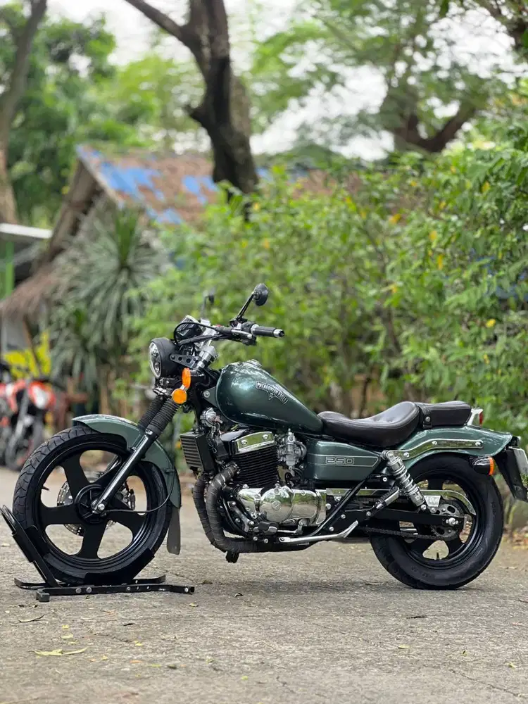 BENELLI PATAGONIAN EAGLE 250 KARBU HIJAU 2021 KM 5K PAJAK ON MULUS