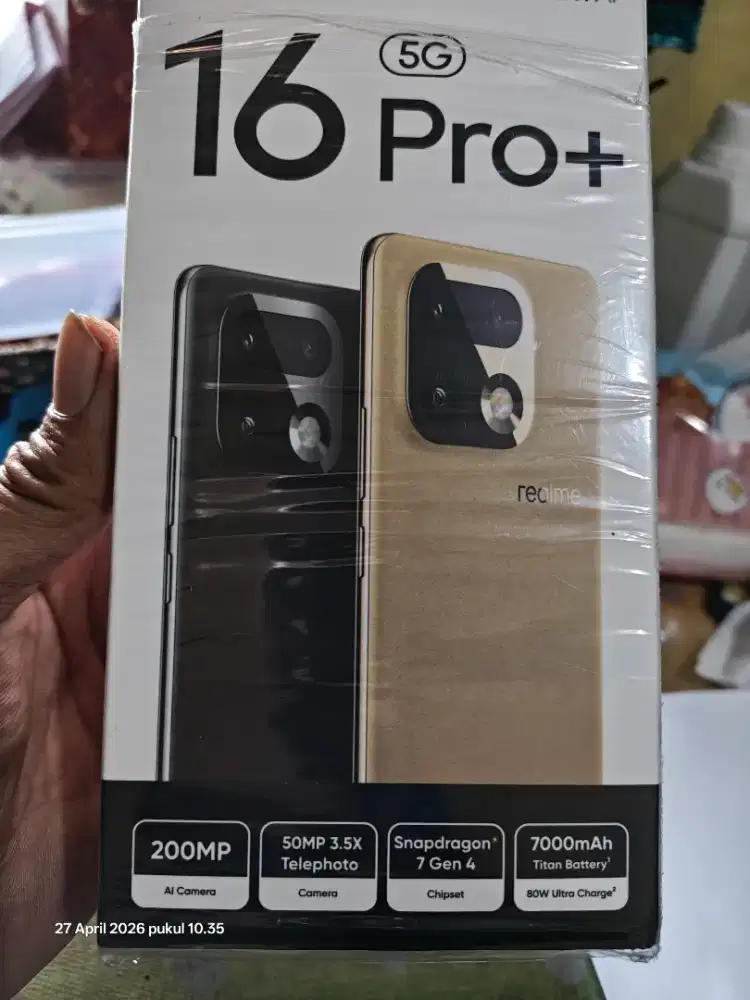 Realme 16 pro plus 5G 12+/512Gb kumplit