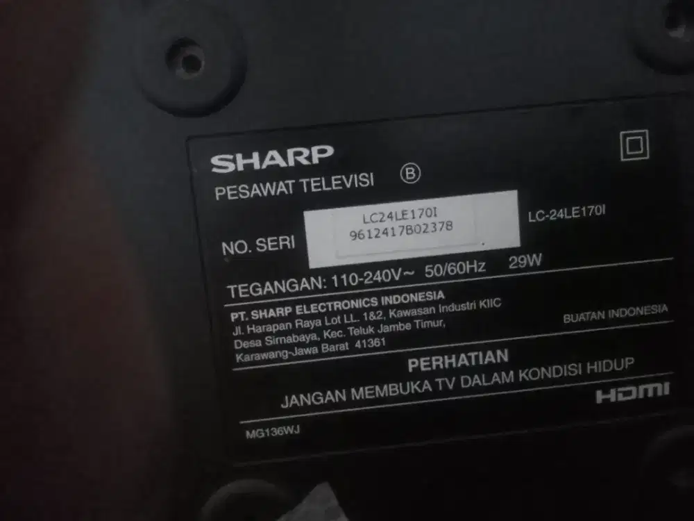 jual TV, STB, BLENDER