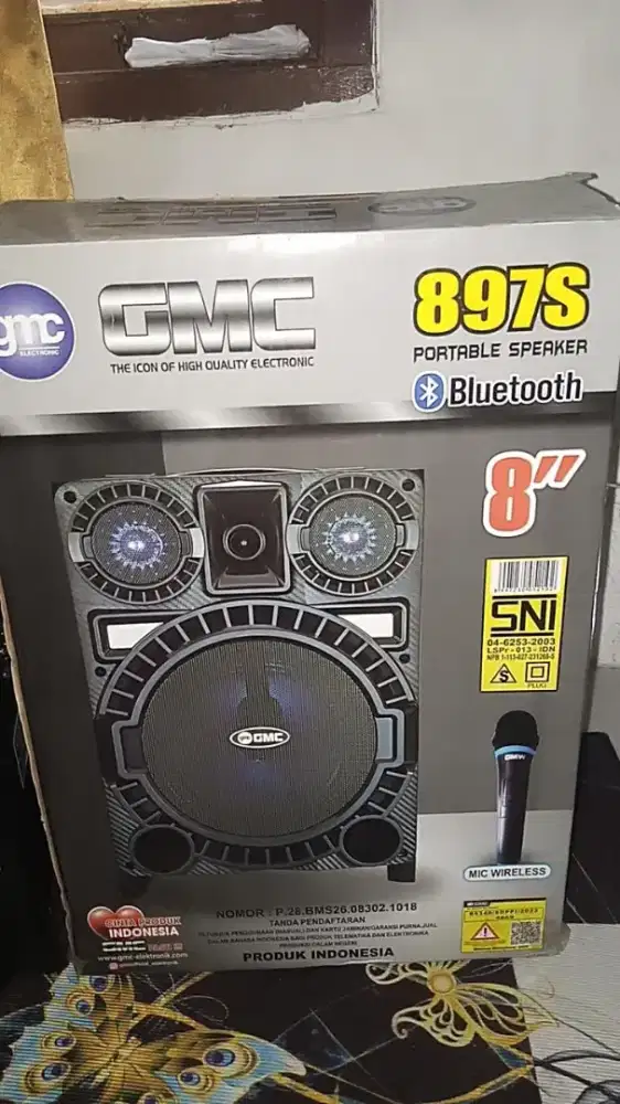 dijual cepat speaker merk GMC 897S