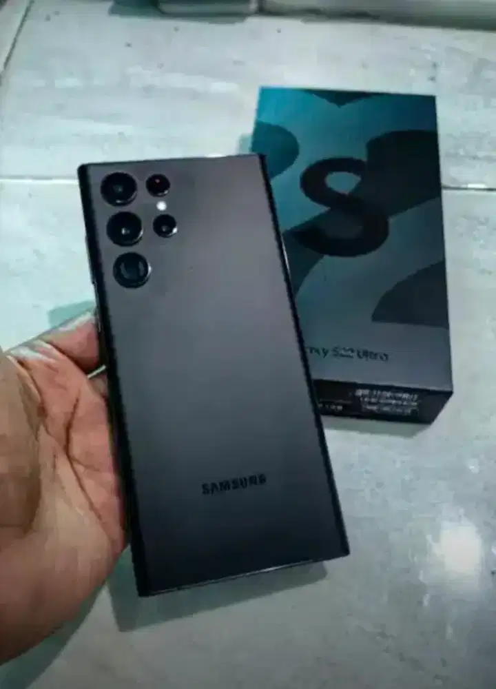 Samsung s22 ultra ram12 256GB second lengkap