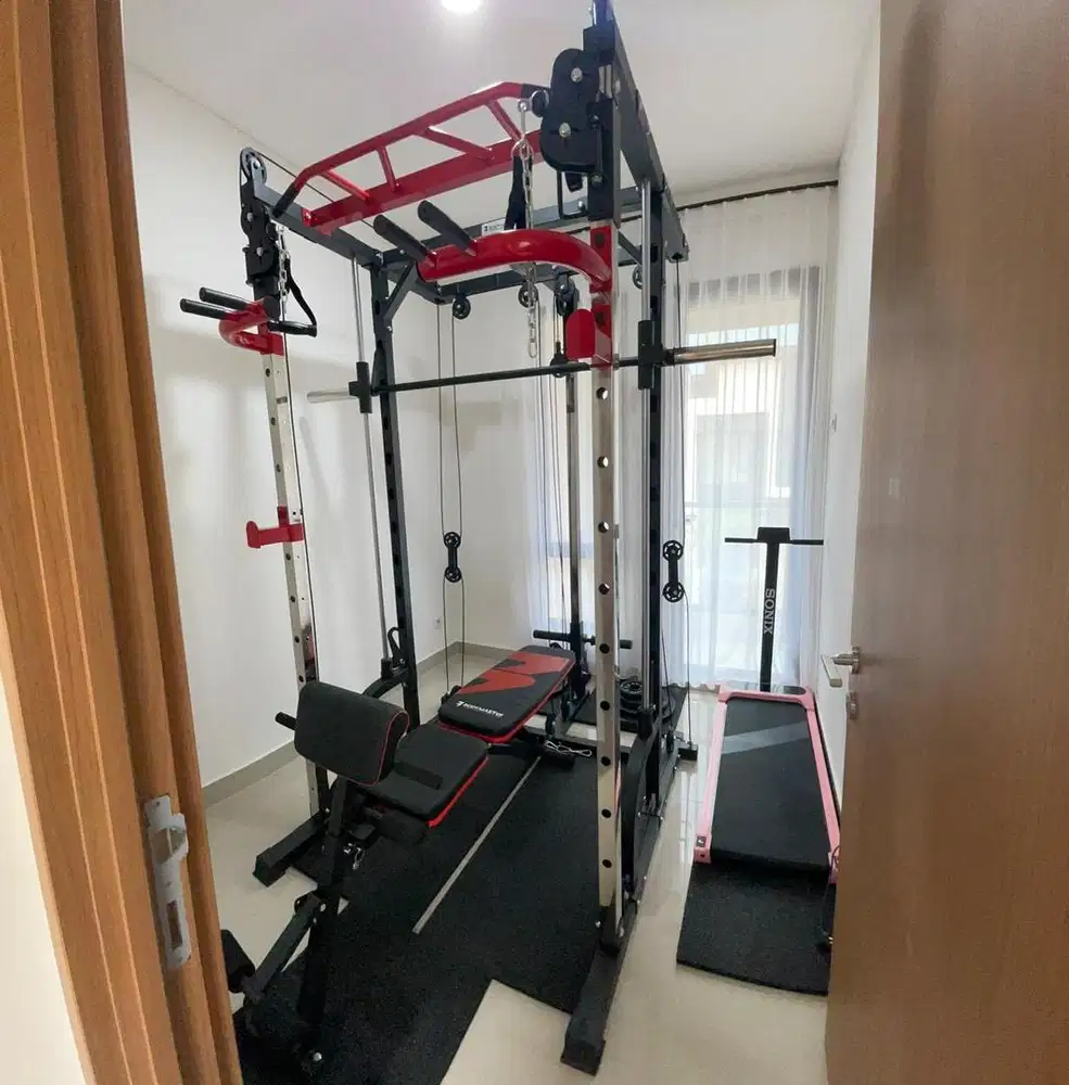 Dijual alat gym smith machine