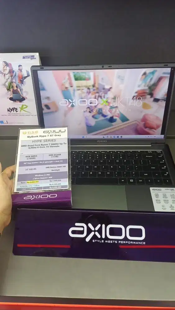 LAPTOP AXIO HYPE 7 X7 || CICILAN RINGAN DP 0%
