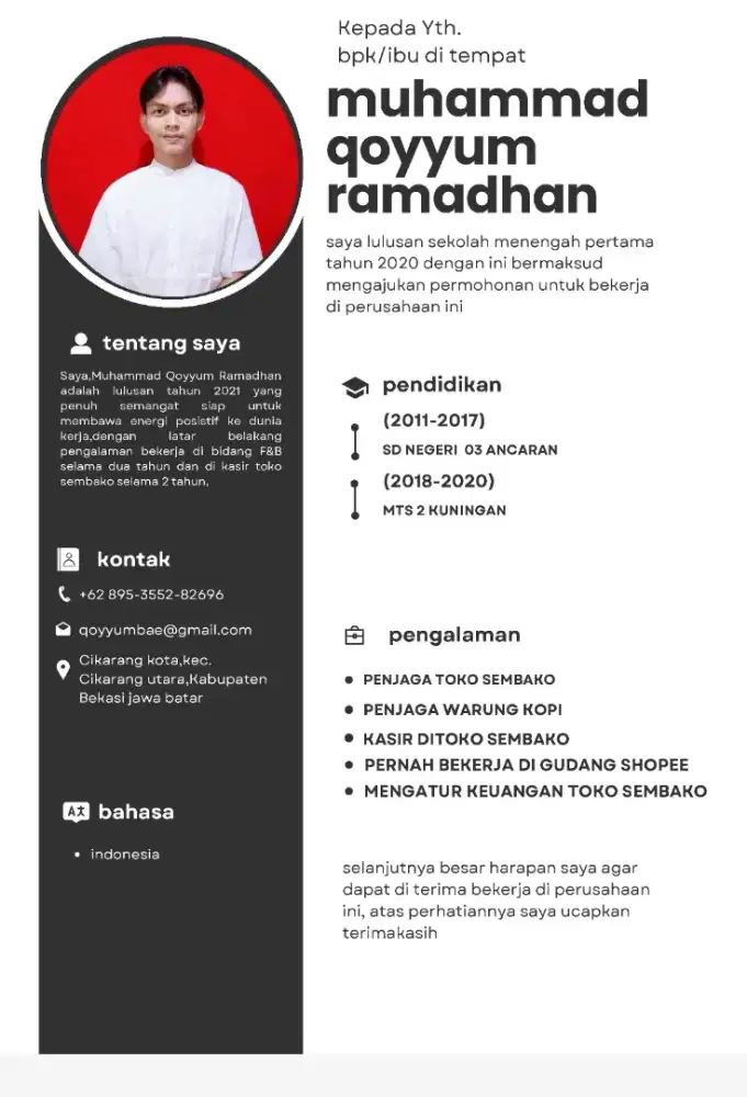 sedang mencari kerja