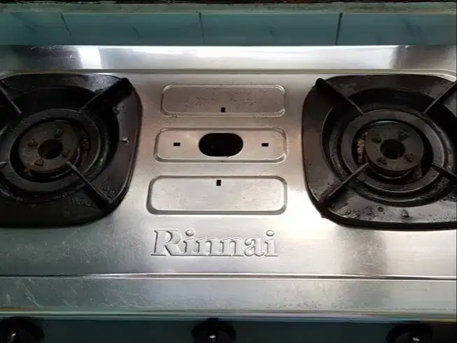 RINNAI STOVE KOMPOR 2 TUNGKU DAN OVEN TOASTER MASPION