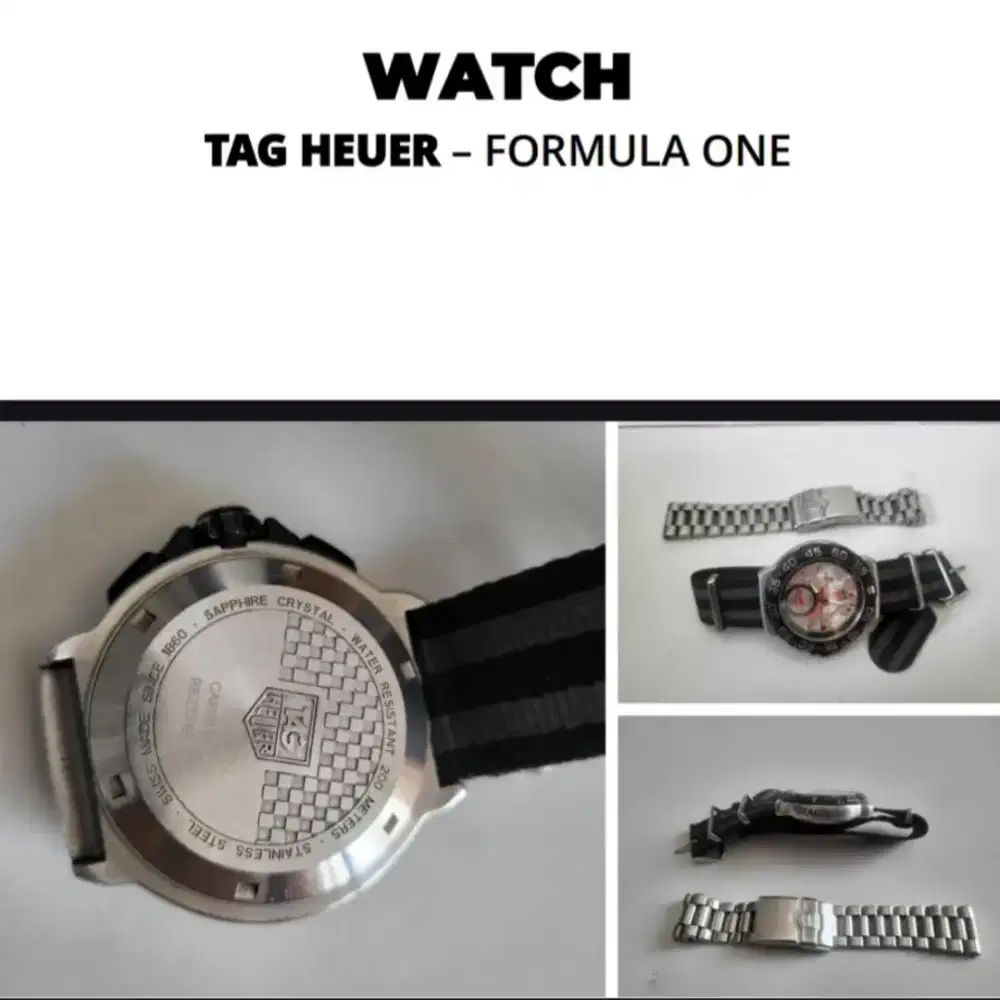 Jam tangan TAG heure formula ONE