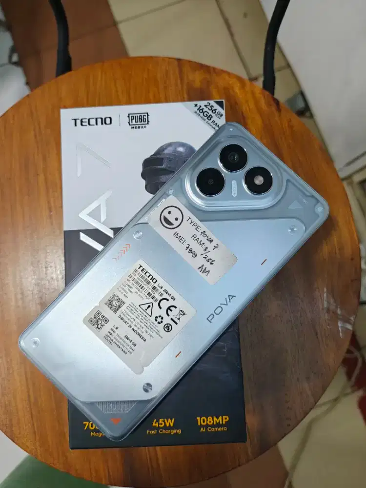 Tecno pova 7 ram 8+8/256