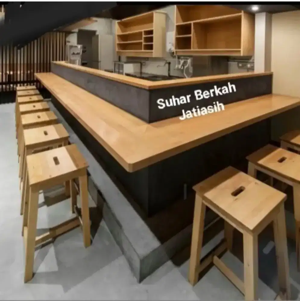 Meja Bar Kafe minimalis