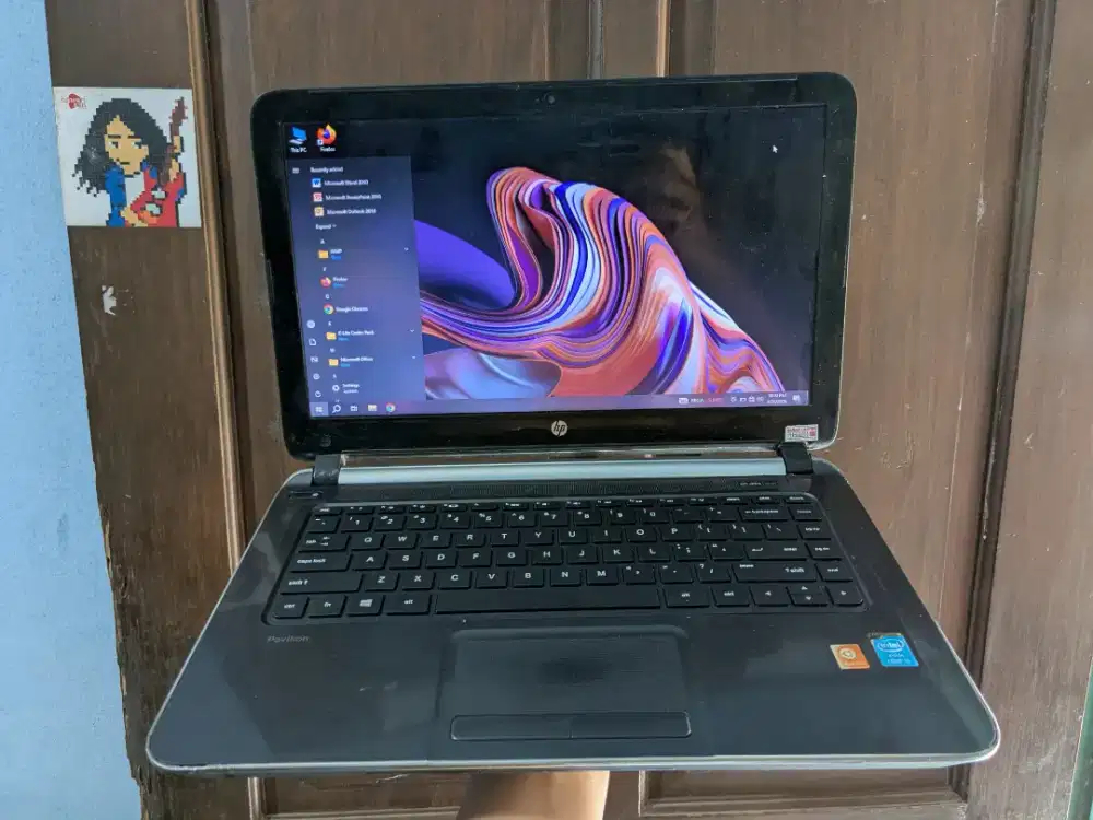 Laptop HP Pavilion 14-N307TX Core I5 Ram 4 SSD Normalan