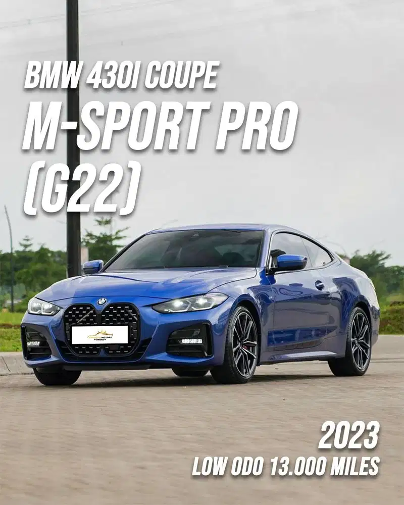 Good Deals DP Minim - BMW 430i Coupe M-Sport Pro 2023 (G22)