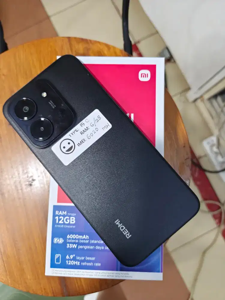 Redmi 15c ram 6/128