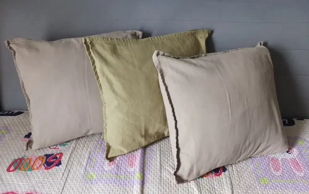 bantal sofa dan cover 3 set