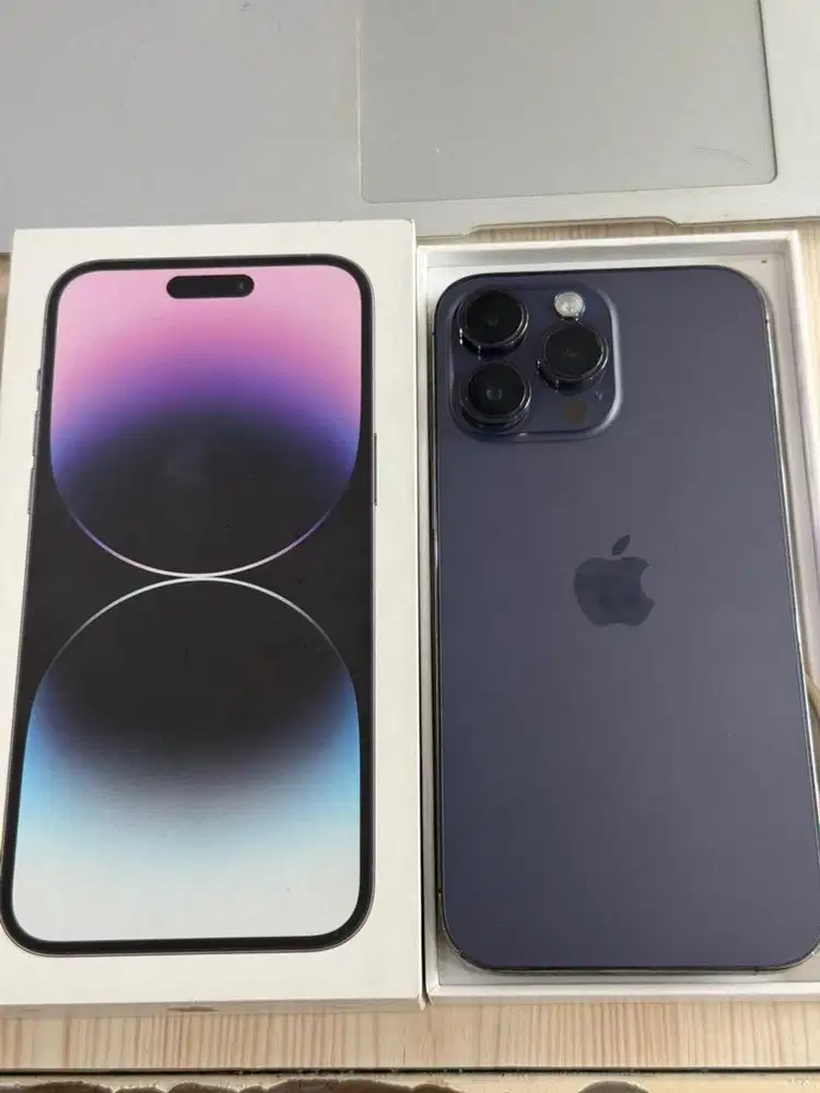 Terima TT iphone 14 Pro Max 128 iBox bh 80