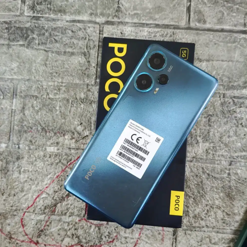 Poco F5 5G ram 8/256GB lengkap normal